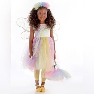 Pottery Barn Halloween Costume Light up fairy rainbow costume